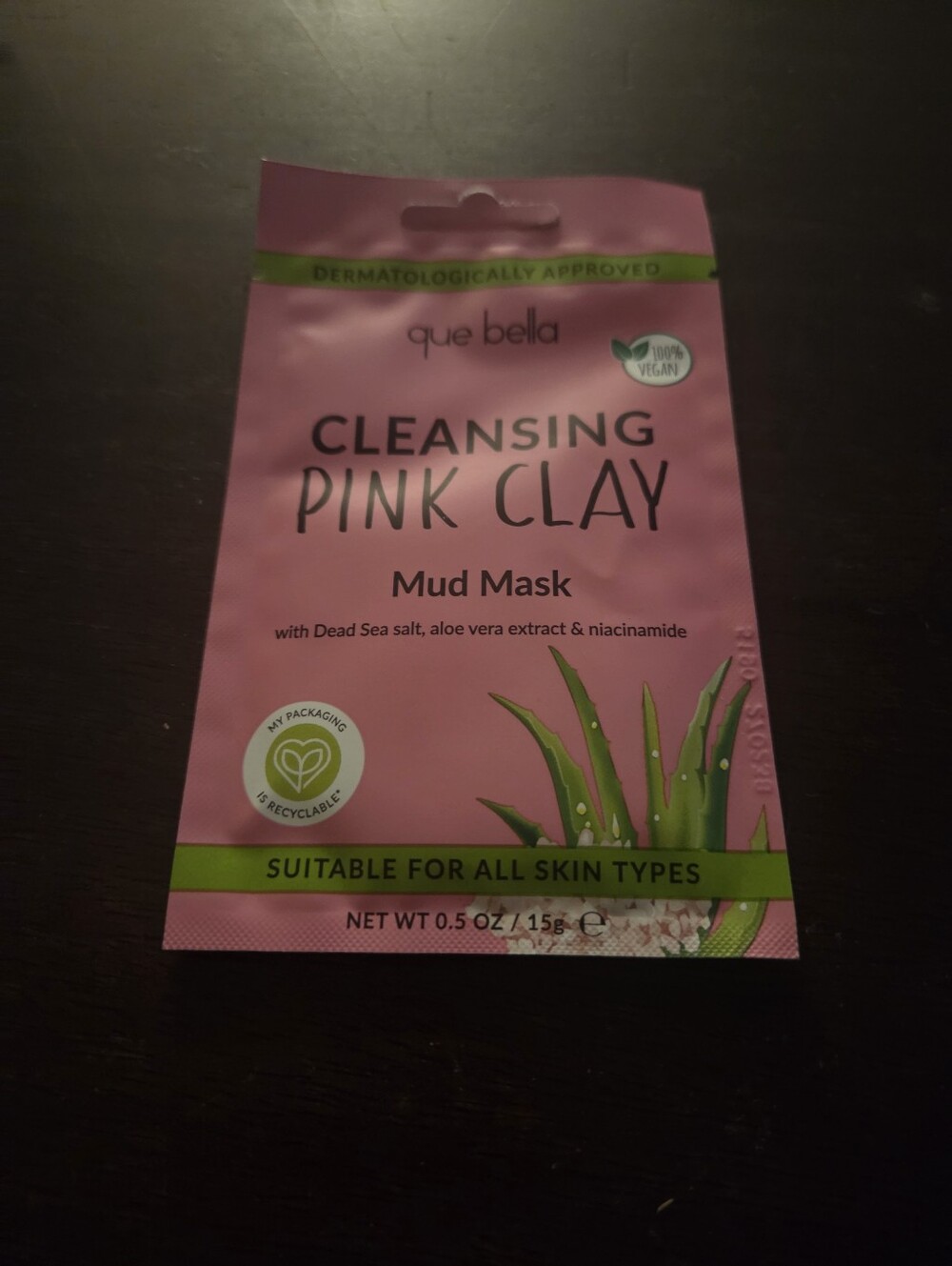 Cleansing Pink Clay Mud Mask - Pink